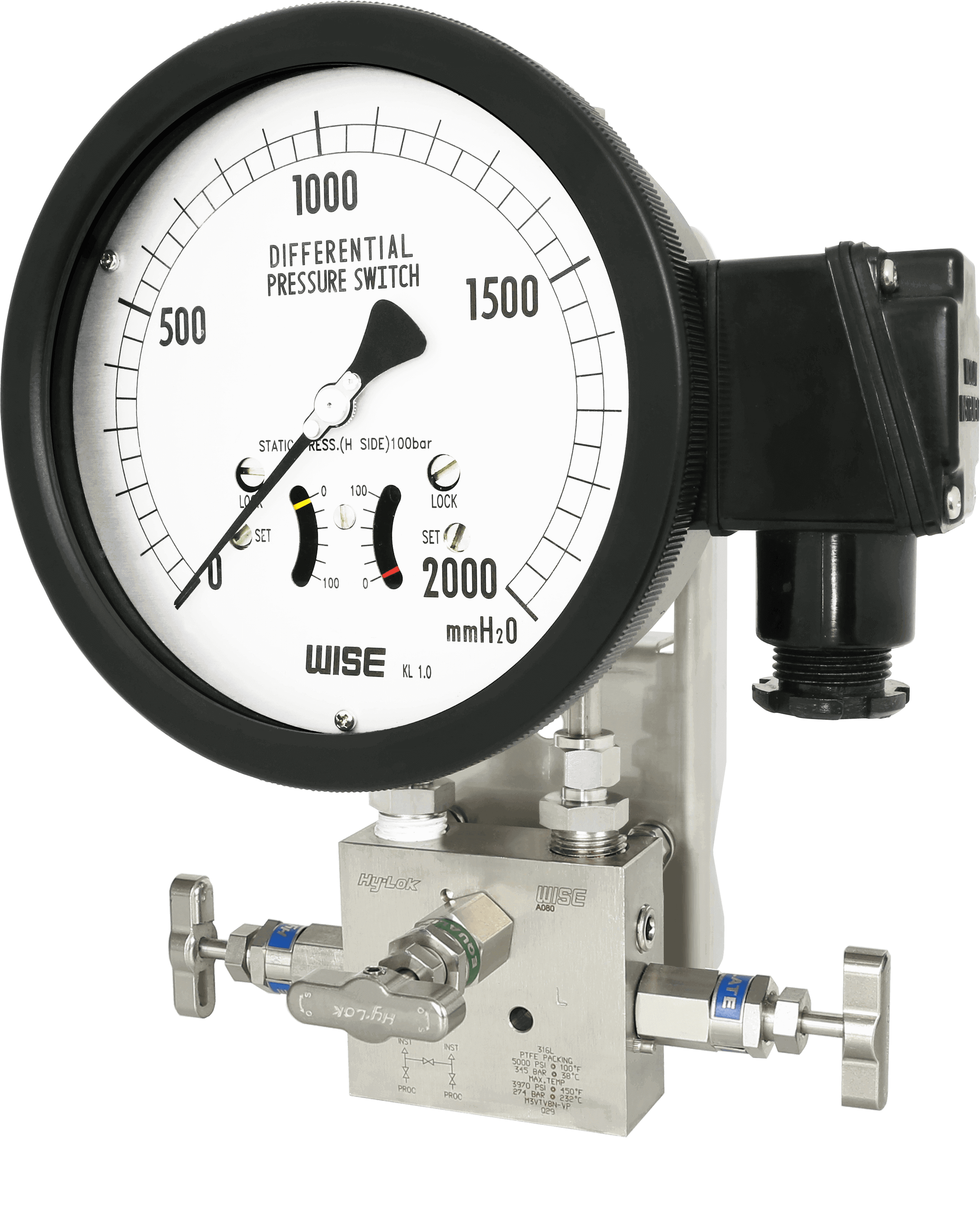 WISE CONTROL INC P640 Series P641 P642 Indicating type